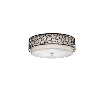 Deserto Seco 36" Wide LED Flush Mount Drum Ceiling Fixture