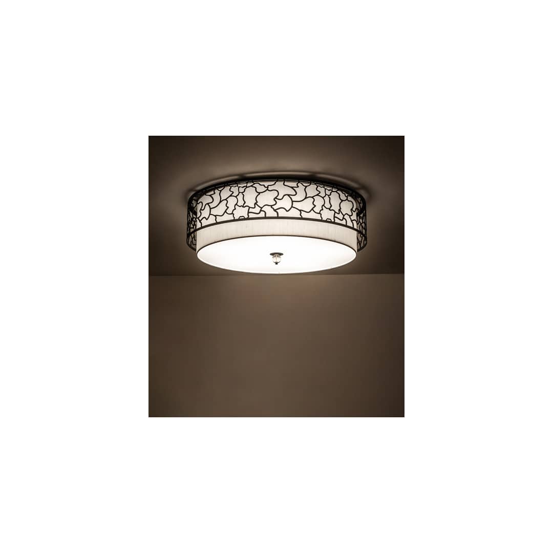 Deserto Seco 36" Wide LED Flush Mount Drum Ceiling Fixture