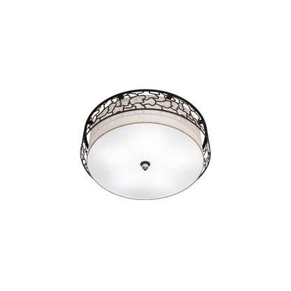Deserto Seco 36" Wide LED Flush Mount Drum Ceiling Fixture