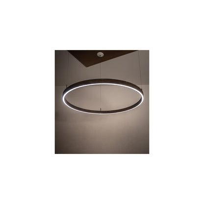 42" Wide Wood Pendant