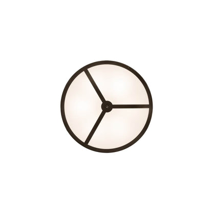 Horseshoe 6 Light 36" Wide Semi-Flush Drum Ceiling Fixture