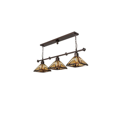 3 Light 48" Wide Linear Pendant