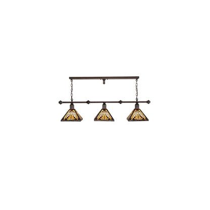 3 Light 48" Wide Linear Pendant