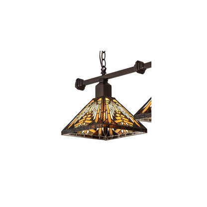 3 Light 48" Wide Linear Pendant