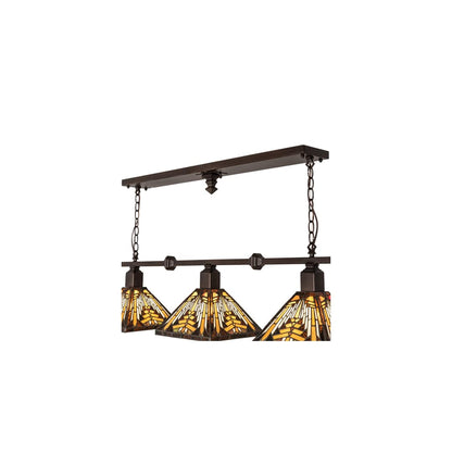 3 Light 48" Wide Linear Pendant