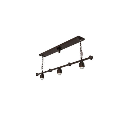 3 Light 48" Wide Linear Pendant