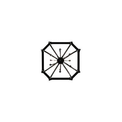 10 Light 33" Wide Taper Candle Pendant