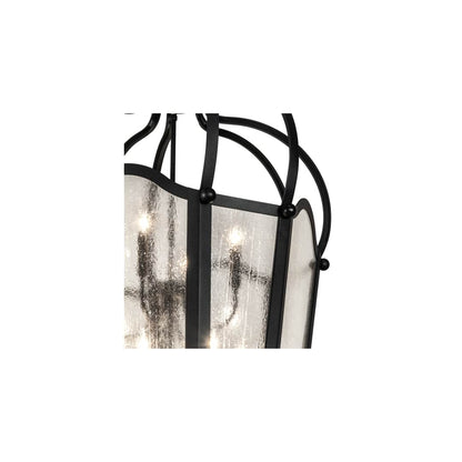 10 Light 33" Wide Taper Candle Pendant