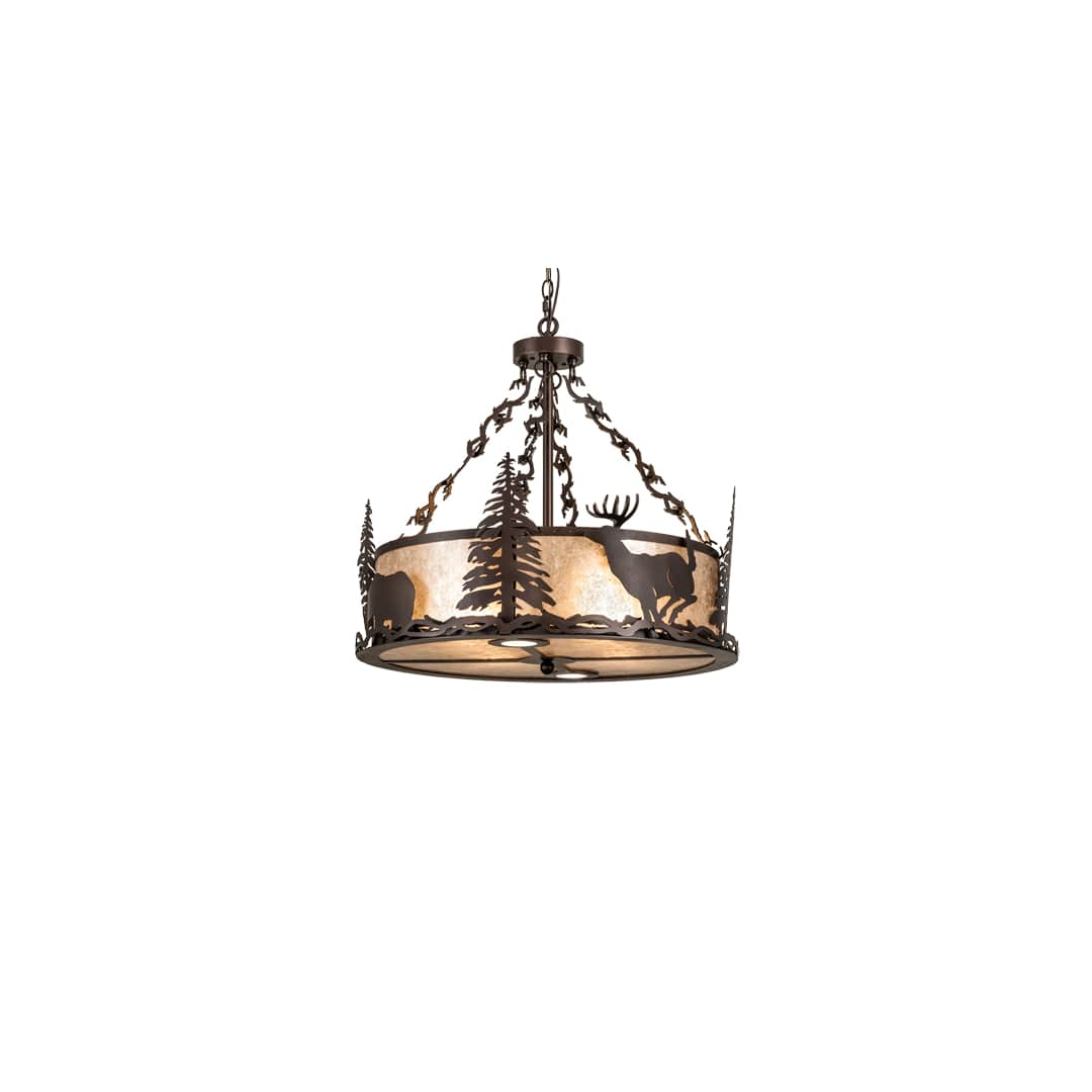 4 Light 26" Wide Pendant