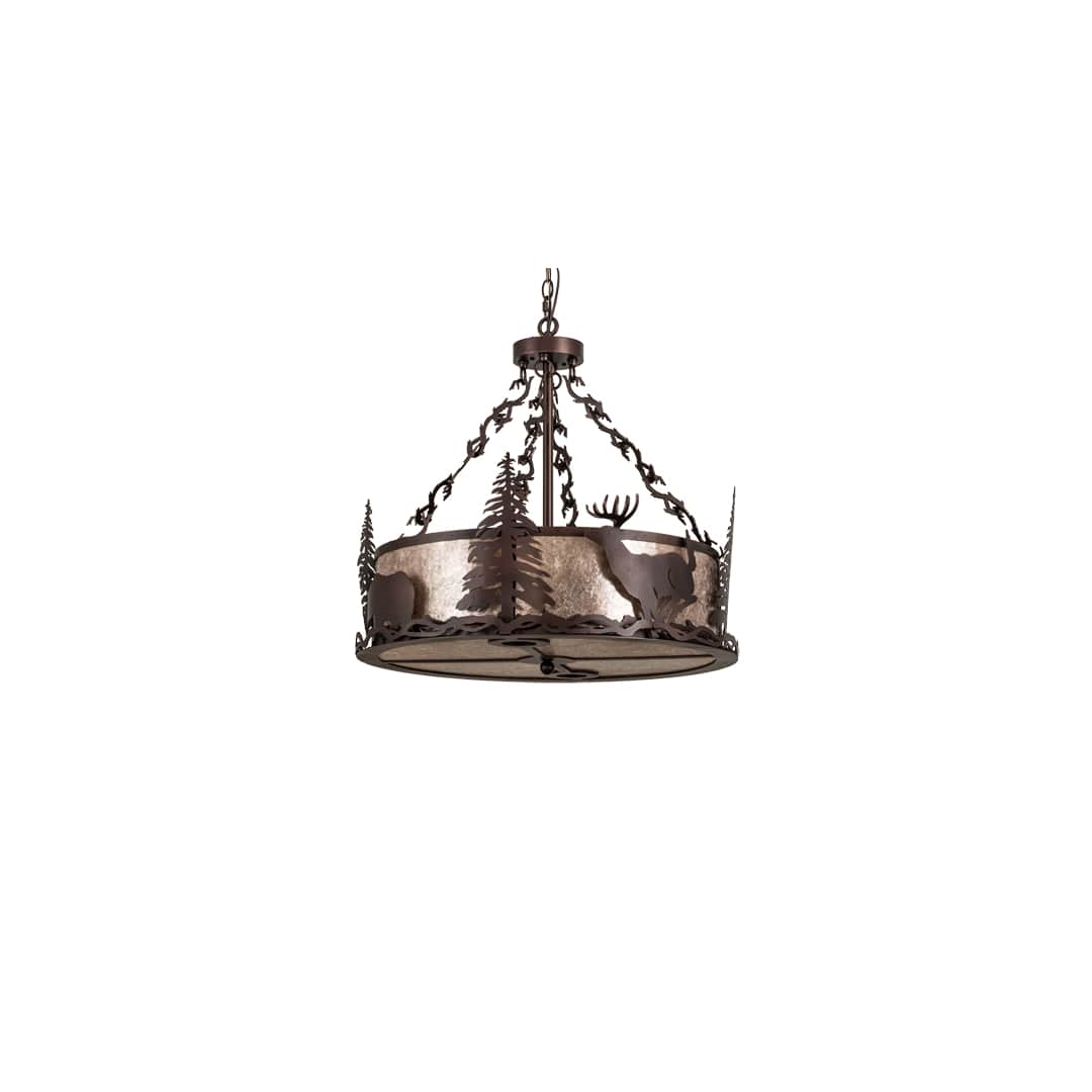 4 Light 26" Wide Pendant