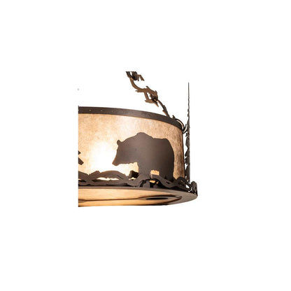 4 Light 26" Wide Pendant