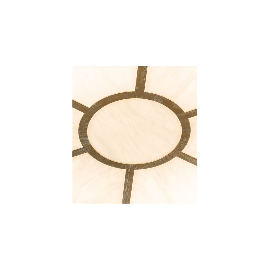 Cilindro 8 Light 48" Wide Semi-Flush Drum Ceiling Fixture - Antique Finish