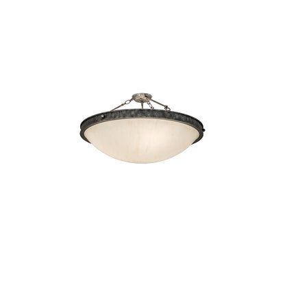 Dionne 3 Light 31" Wide Semi-Flush Bowl Ceiling Fixture