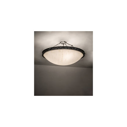Dionne 3 Light 31" Wide Semi-Flush Bowl Ceiling Fixture