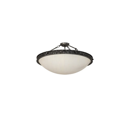 Dionne 3 Light 31" Wide Semi-Flush Bowl Ceiling Fixture