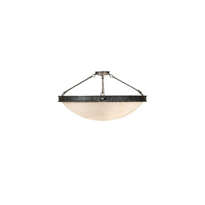 Dionne 3 Light 31" Wide Semi-Flush Bowl Ceiling Fixture