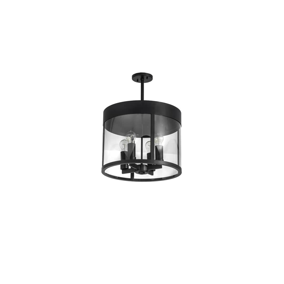 4 Light 18" Wide Pendant