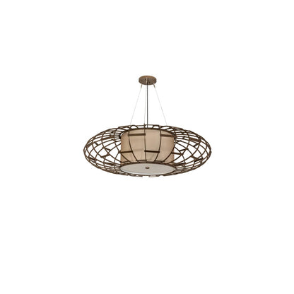 3 Light 48" Wide Pendant