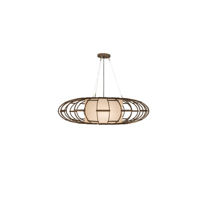 3 Light 48" Wide Pendant