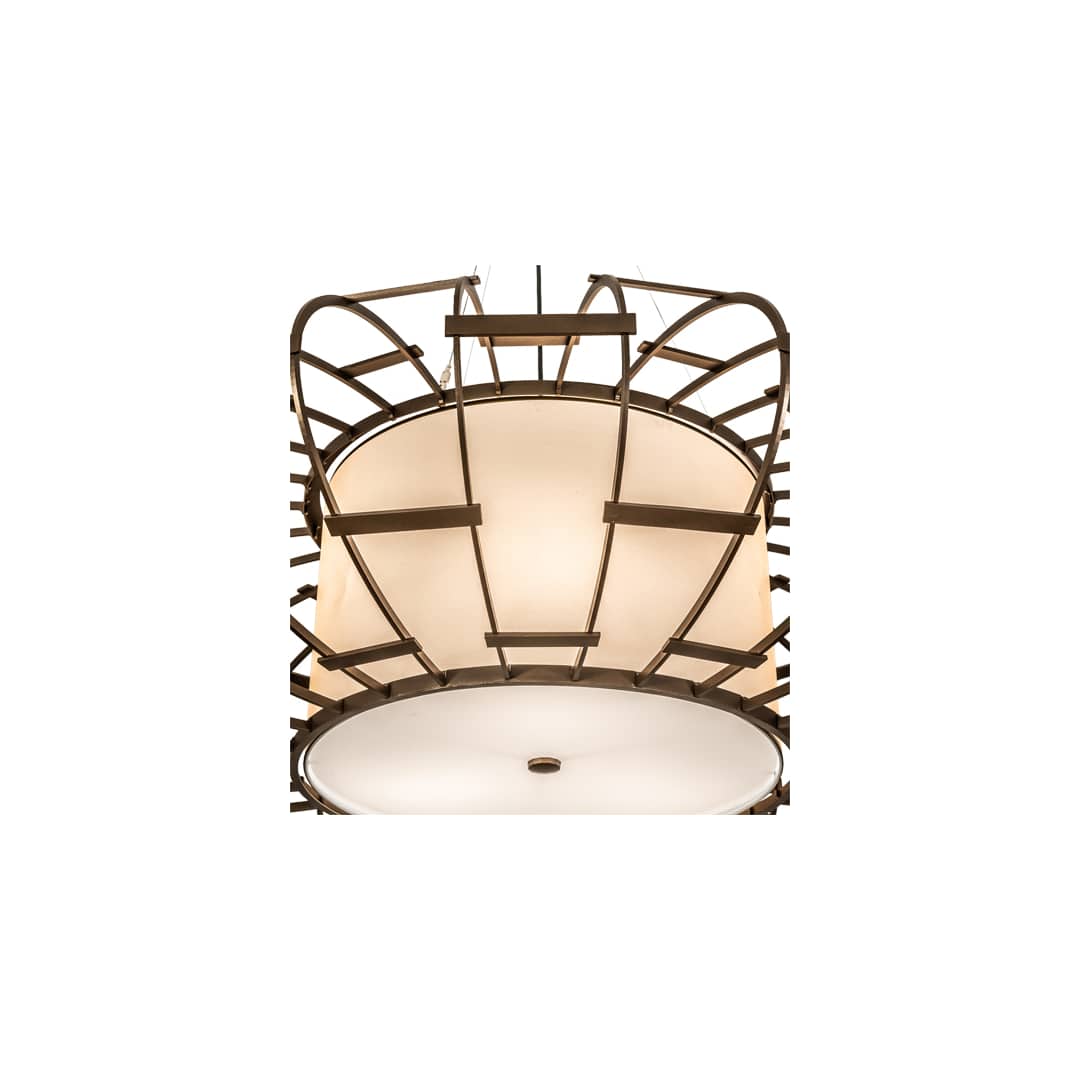 3 Light 48" Wide Pendant