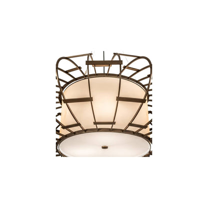 3 Light 48" Wide Pendant