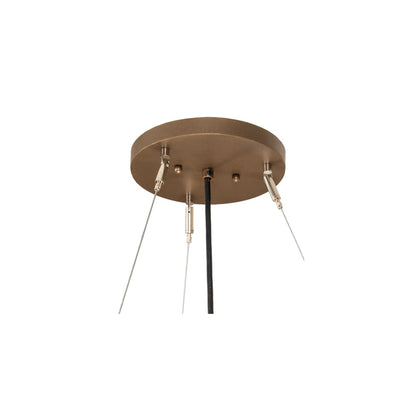 3 Light 48" Wide Pendant