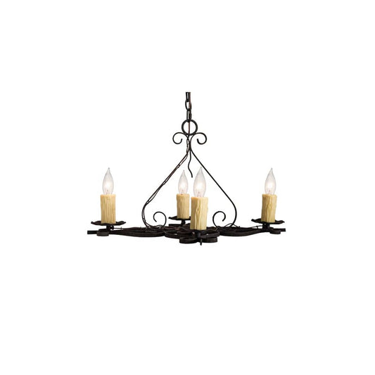 Elianna 4 Light 22" Wide Taper Candle Style Chandelier