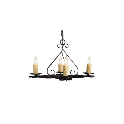 Elianna 4 Light 22" Wide Taper Candle Style Chandelier