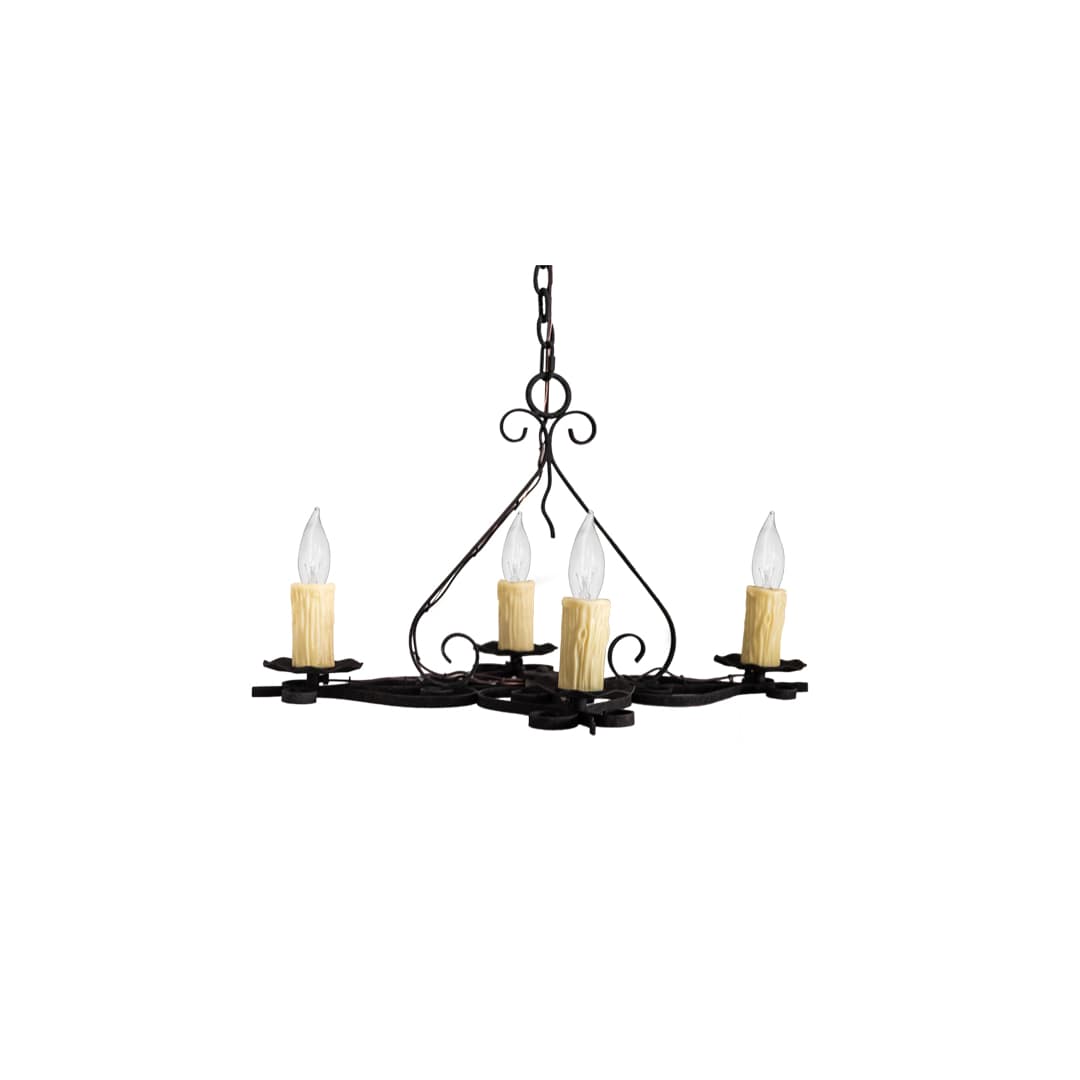 Elianna 4 Light 22" Wide Taper Candle Style Chandelier