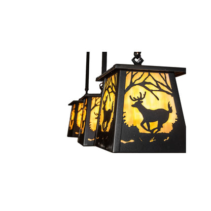 3 Light 7" Wide Multi Light Pendant