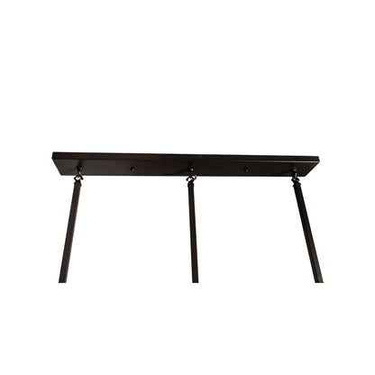 3 Light 7" Wide Multi Light Pendant