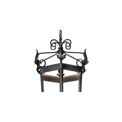 6 Light 20" Wide Taper Candle Pendant