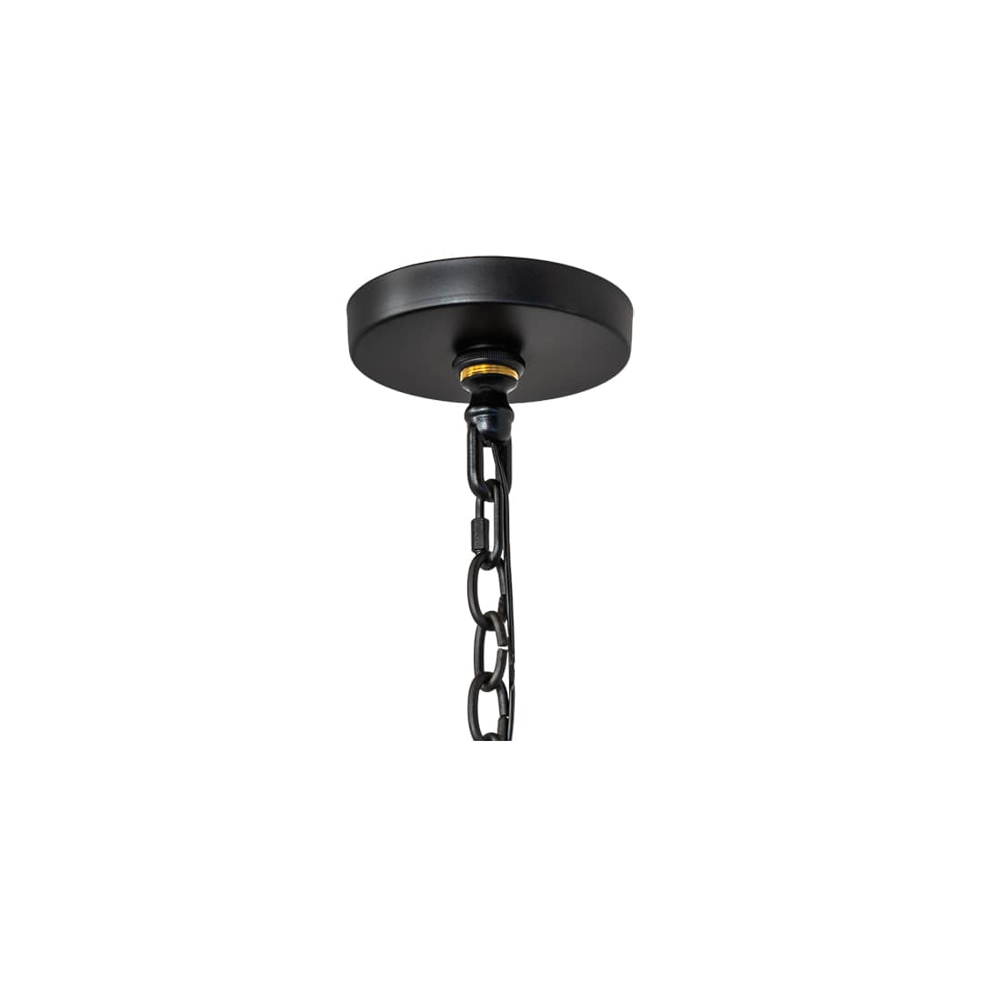 6 Light 20" Wide Taper Candle Pendant