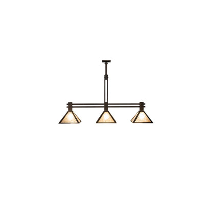 3 Light 45" Wide Linear Pendant