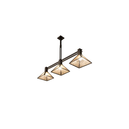 3 Light 45" Wide Linear Pendant