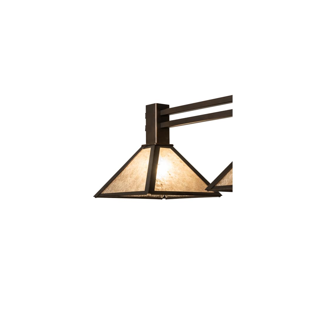 3 Light 45" Wide Linear Pendant