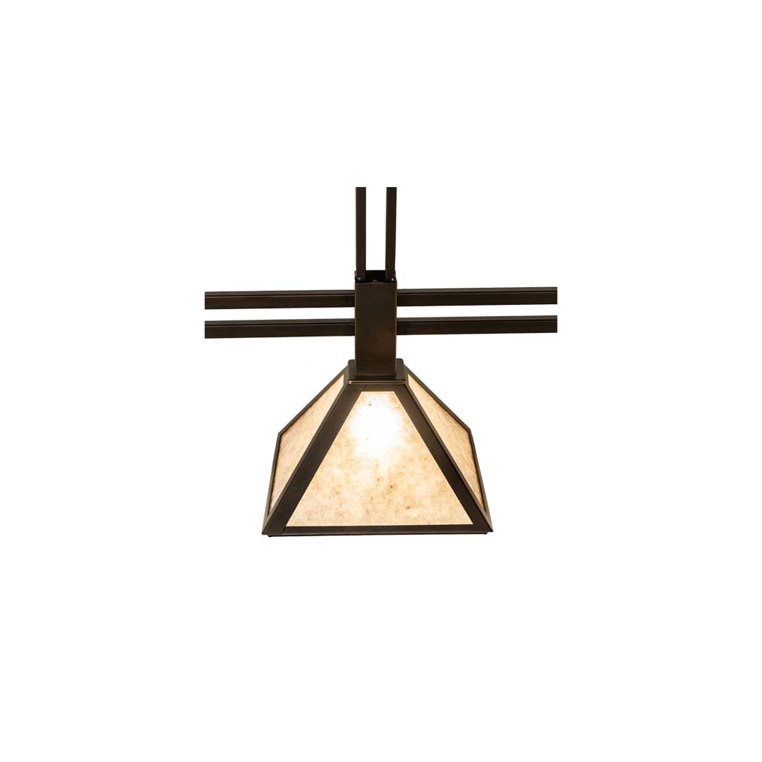 3 Light 45" Wide Linear Pendant