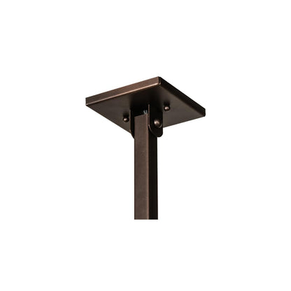 3 Light 45" Wide Linear Pendant