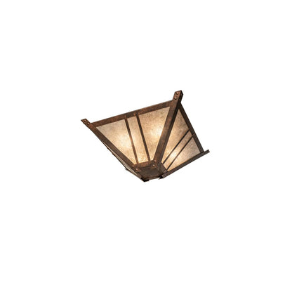 Arta 4 Light 32" Wide Semi-Flush Ceiling Fixture - Copper Finish