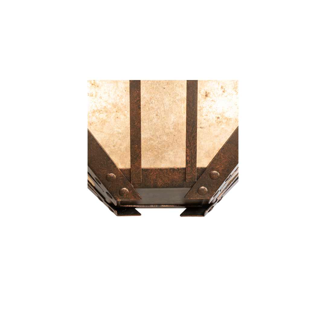 Arta 4 Light 32" Wide Semi-Flush Ceiling Fixture - Copper Finish