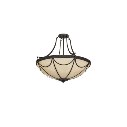 6 Light 27" Wide Pendant
