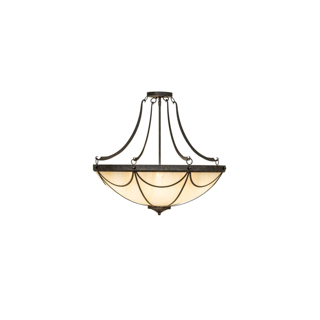 6 Light 27" Wide Pendant
