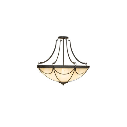 6 Light 27" Wide Pendant
