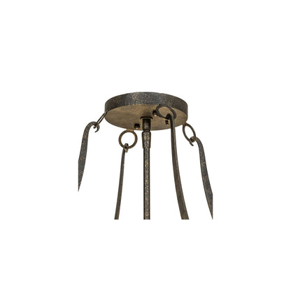 6 Light 27" Wide Pendant