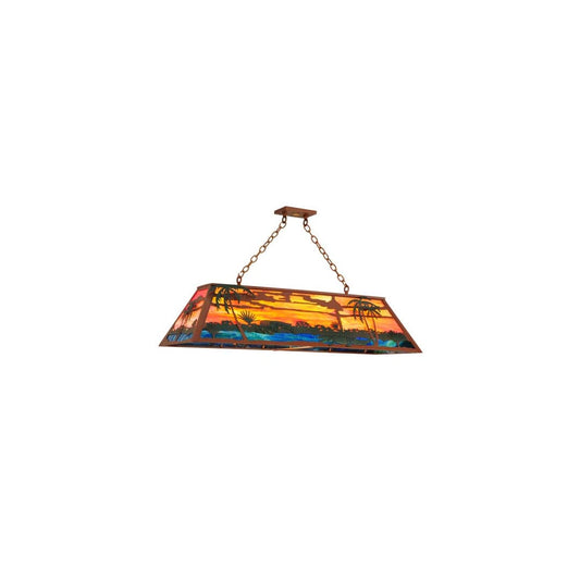 Swamp 6 Light 12" Wide Linear Pendant