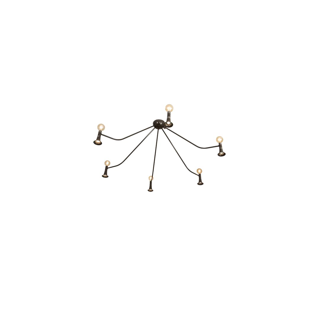 Alva 6 Light 76" Wide Abstract Chandelier