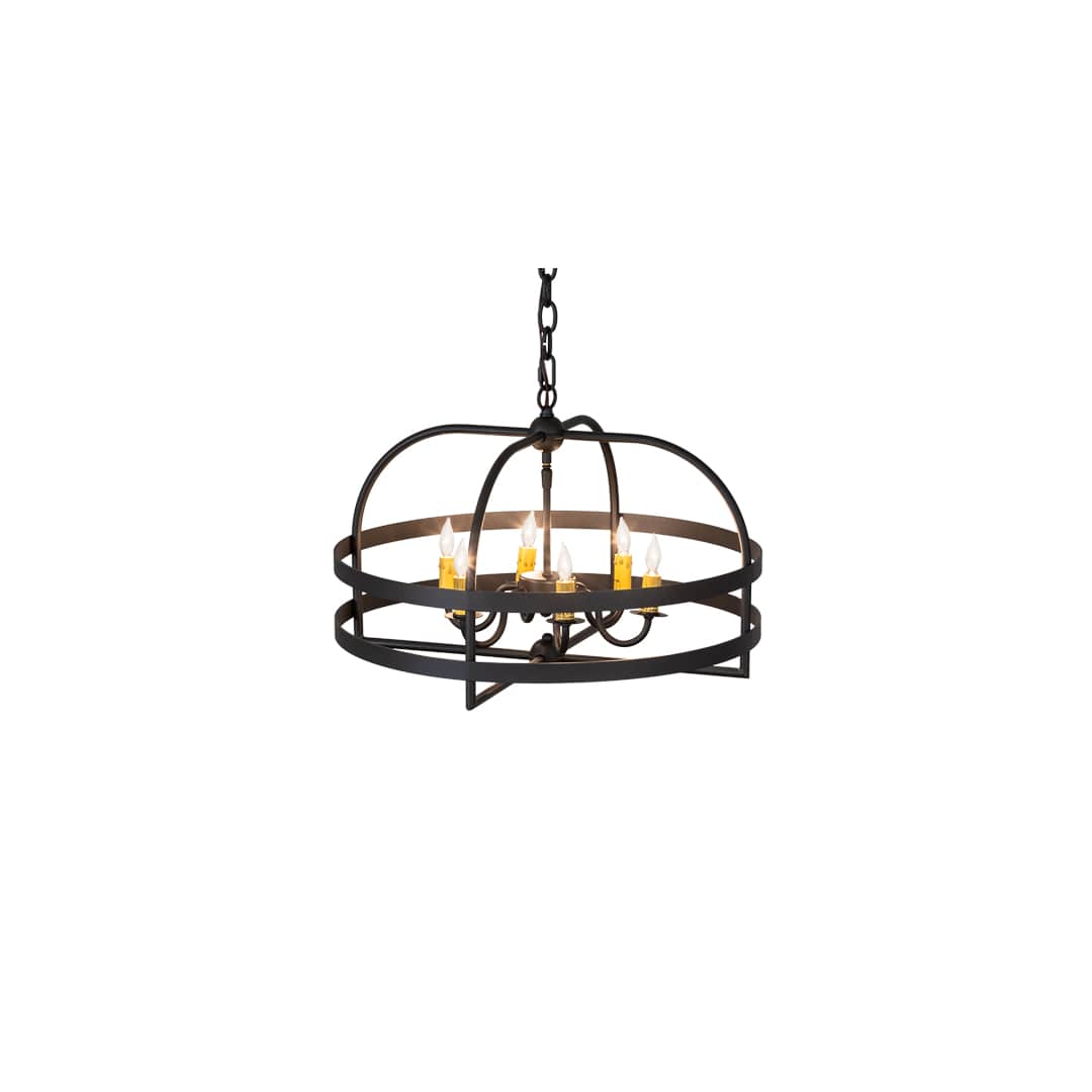 Aldari 6 Light 23" Wide Taper Candle Style Chandelier