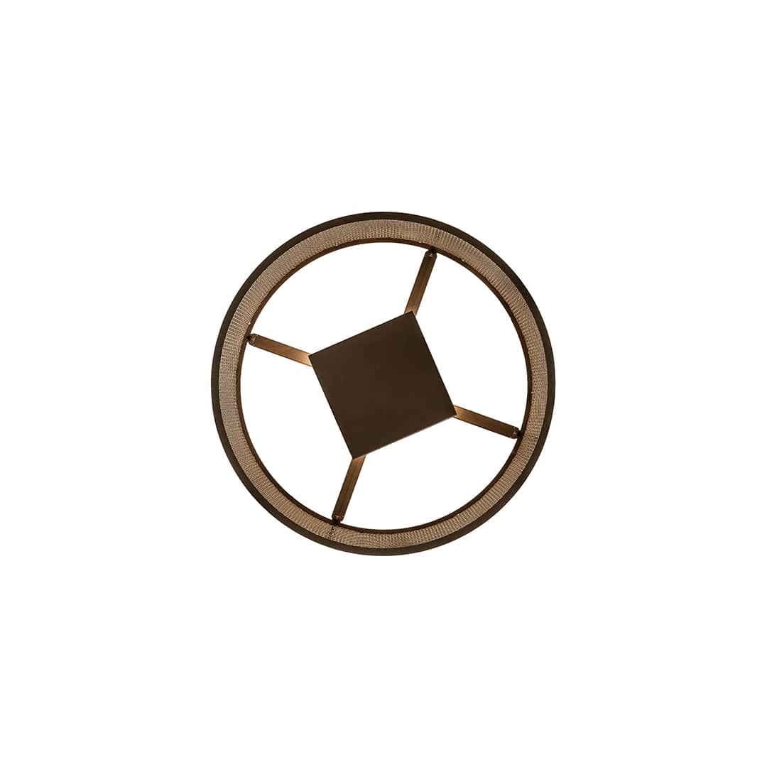 4 Light 24" Wide Cage Pendant