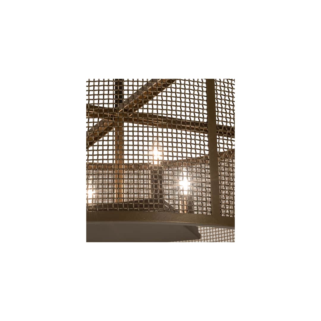 4 Light 24" Wide Cage Pendant