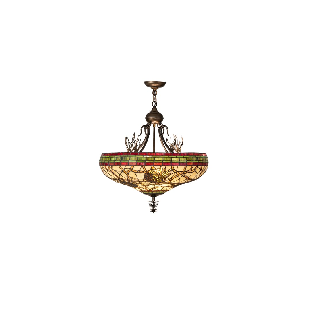 4 Light 24" Wide Pendant